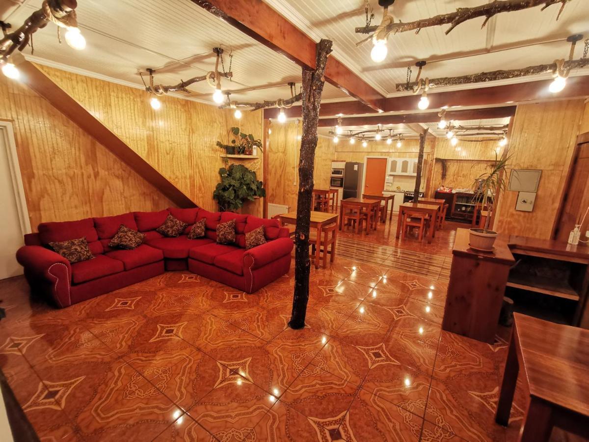 Hostal Piedra Santa Malalcahuello Eksteriør billede